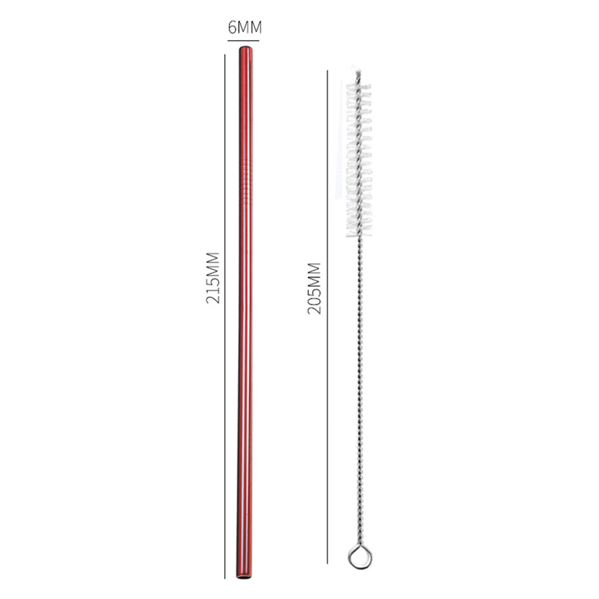 Reusable Metal Drinking Straws 304 Stainless Steel Drinking Straws Eco-Friendly Bent Straight Drinks Straws for Cocktail Milk